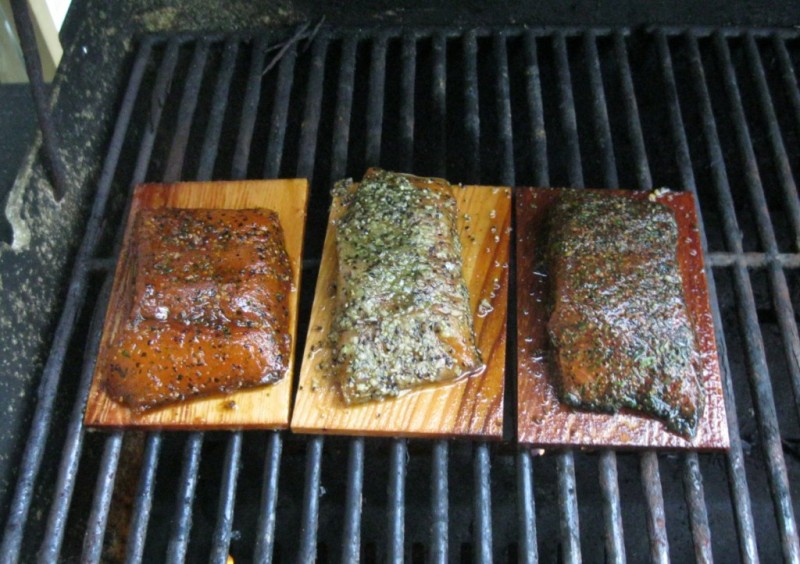 Cedar Bay Planked Salmon