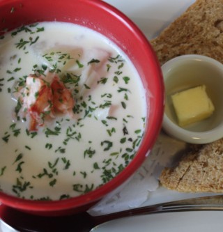 Trellis Cafe Chowder