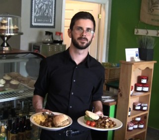 Waiter at Emma's Eatery