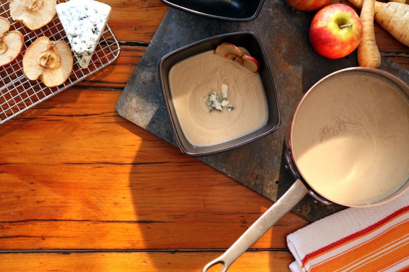 Honey Roasted Apple & Parsnip Soup