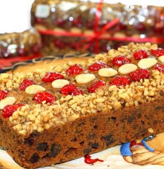 Fireside Christmas Cake
