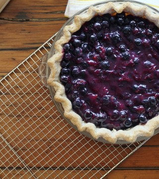 Chanterelle-Blueberry-Pie