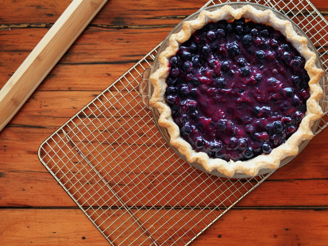 Wild Blueberry Pie (Chanterelle Country Inn) copy