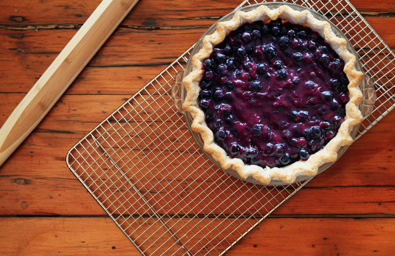 Wild Blueberry Pie (Chanterelle Country Inn) copy