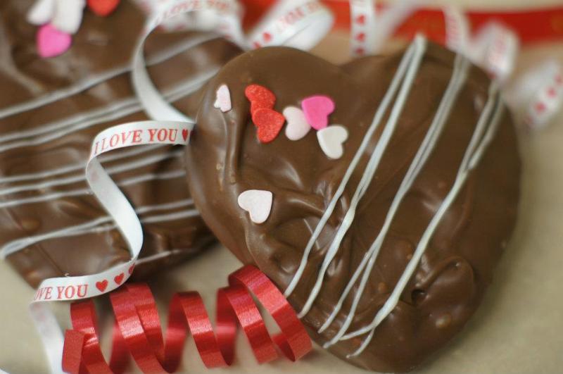 Image of Sweet Spot chocolate hearts