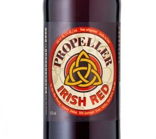 Photo of: Irish Red Ale Label, Propeller Brewing Company