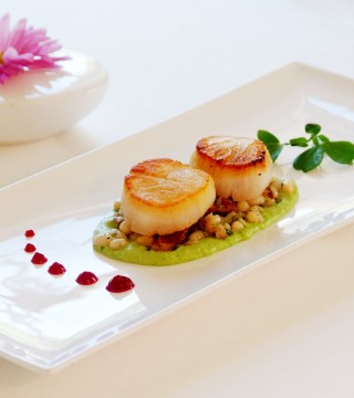 Photo of: Fleur de Sel - scallops