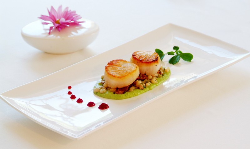 Photo of: Fleur de Sel - scallops