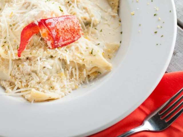 Lobster Ravioli, Trellis Cafe