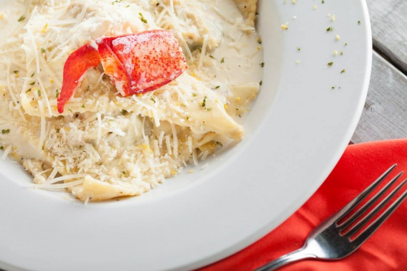 Lobster Ravioli, Trellis Cafe