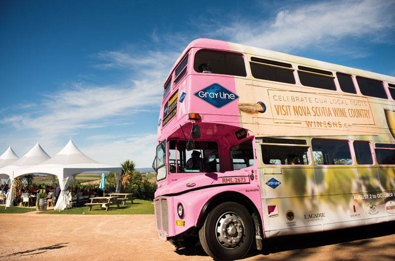 Photo of the Magic Winery Bus