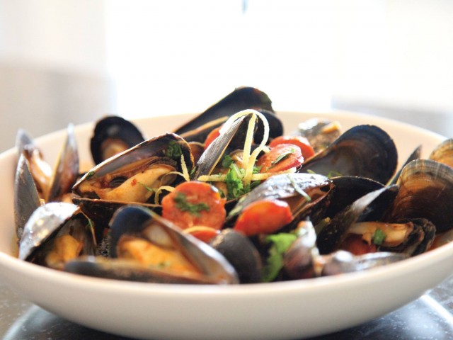 Photo of Chorizo Cider Mussels