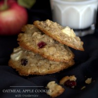 Heather Oatmeal Apple Cookies
