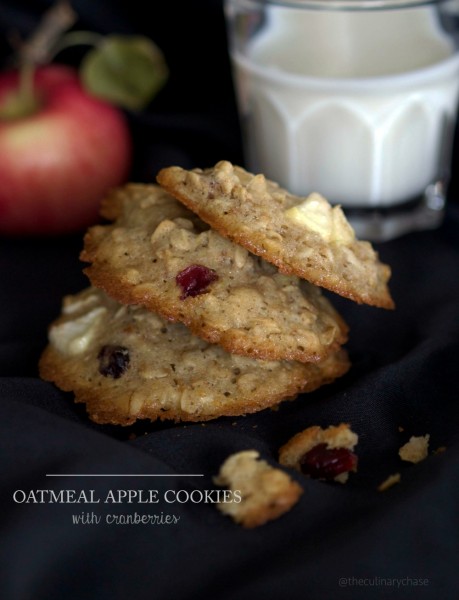 Heather Oatmeal Apple Cookies