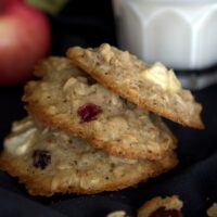 Heather Oatmeal Apple Cookies