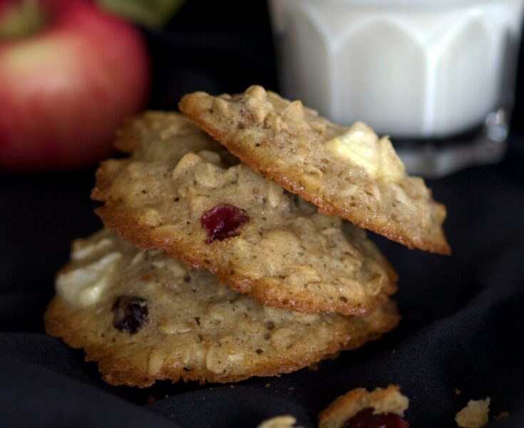Heather Oatmeal Apple Cookies