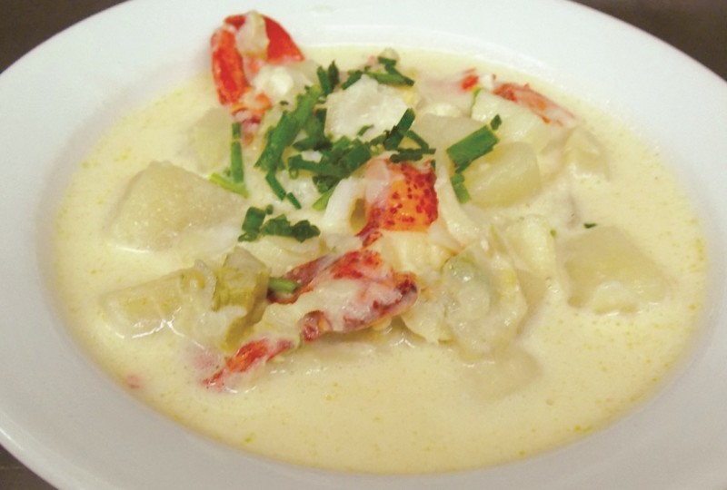 Photo of: Five Fishermen lobster chowder