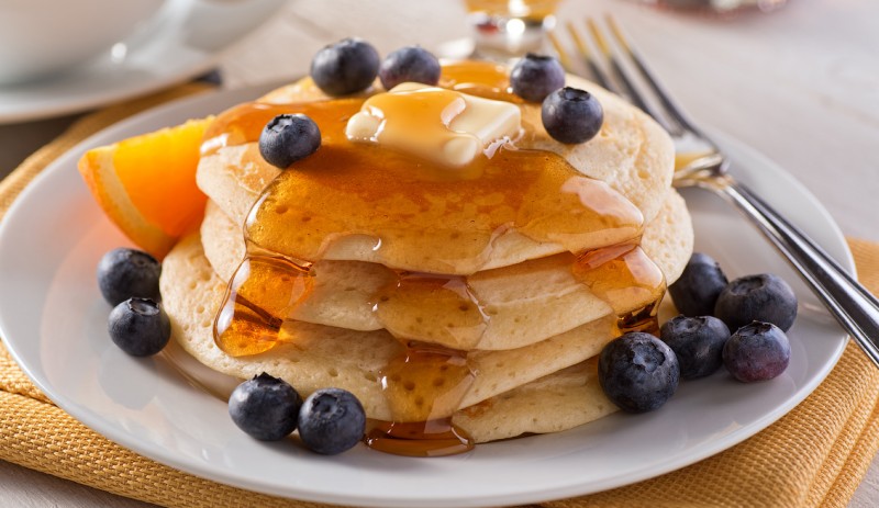 Blueberry-Pancakes