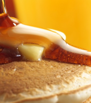 photo of acadian maple pancakes