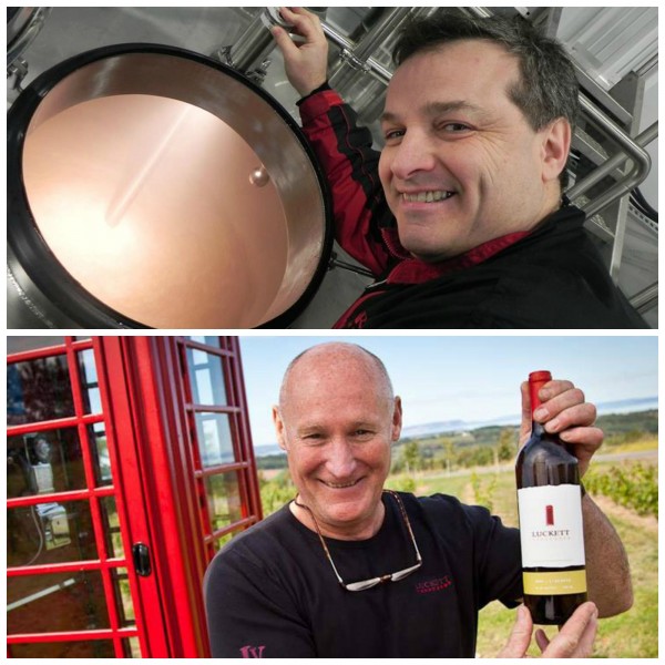 photo of winemaker vs. brewmaster