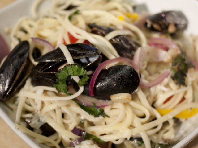 Mateus Bistro Seafood Pasta