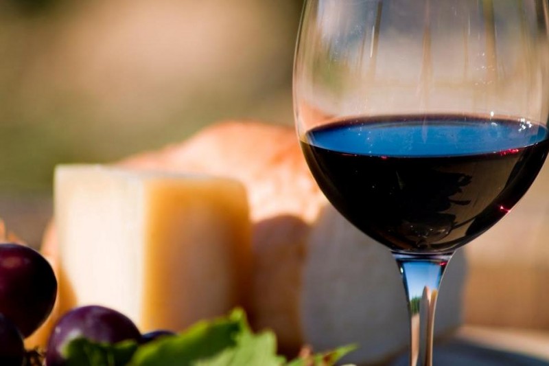Photo of: Red Wine and Cheese