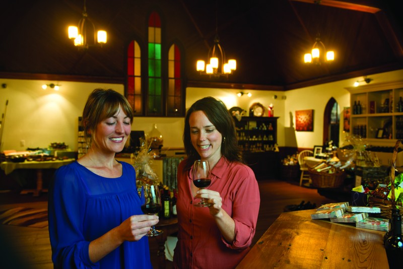 Photo of:Women Sipping Wine at Avondale Sky