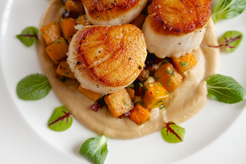 Photo of: Fleur De Sel Scallops