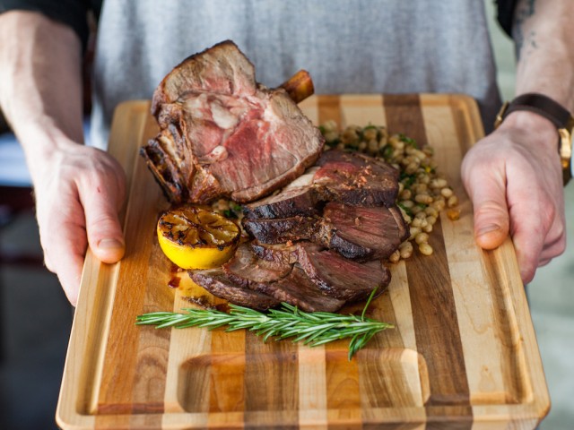 Roast Leg of Nova Scotia Lamb - Brooklyn Warehouse