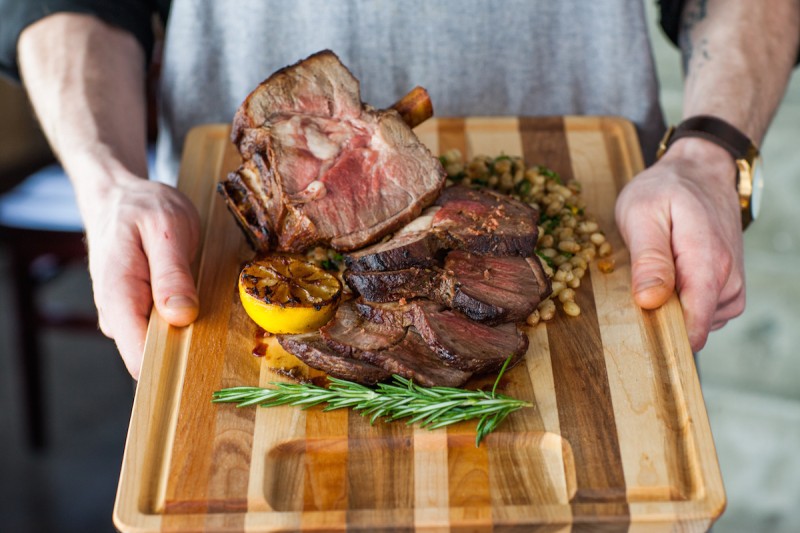 Roast Leg of Nova Scotia Lamb - Brooklyn Warehouse