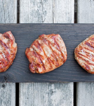 Photo of: BBQ Chops Photo By Jeff Cusick