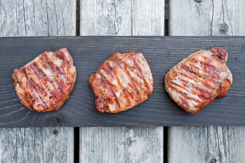 Photo of: BBQ Chops Photo By Jeff Cusick