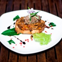Photo of: Tartar & Chanterelle Mateus Bistro