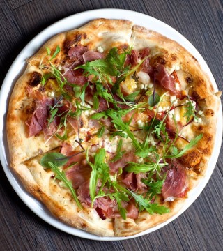 Peach & Prosciutto Pizza - Morris East
