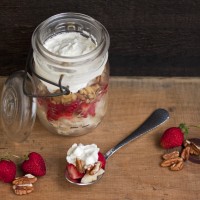 Photo of: Strawberry Parfait Photo by Jeff Cusick