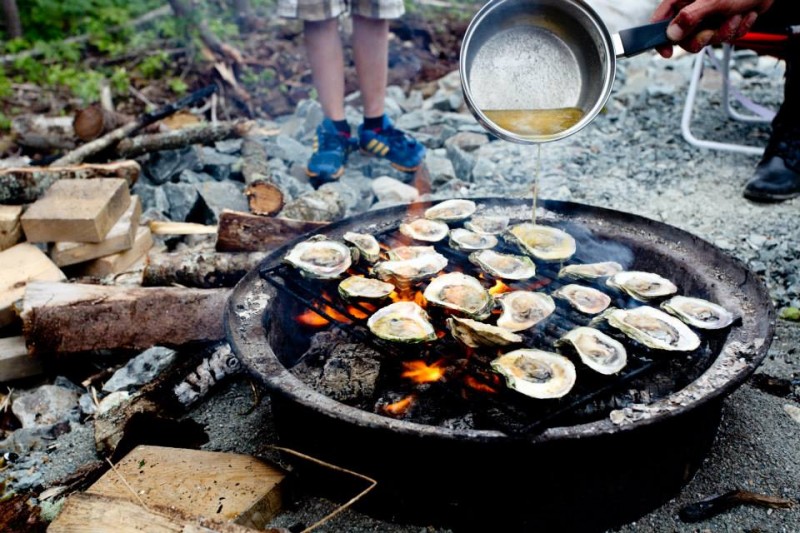 Photo of: Sober Island Oysters on the Grill