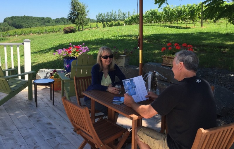 Photo of: D'Vine Morsels Winery Restaurant Patio