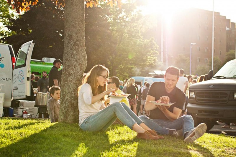 Photo of: The Coast Food Truck Party Goers