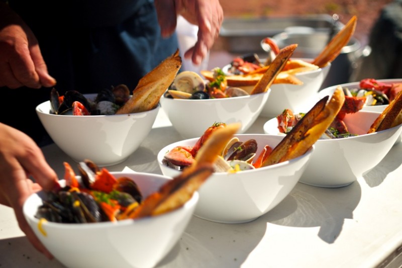 Photo of: Dining on the Ocean Floor Appitizer
