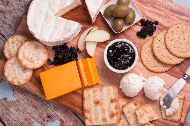 Haskapa Jam and cheese