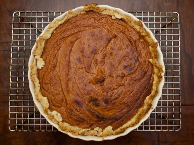 Sweet Potato Pie - The Fiesty Chef
