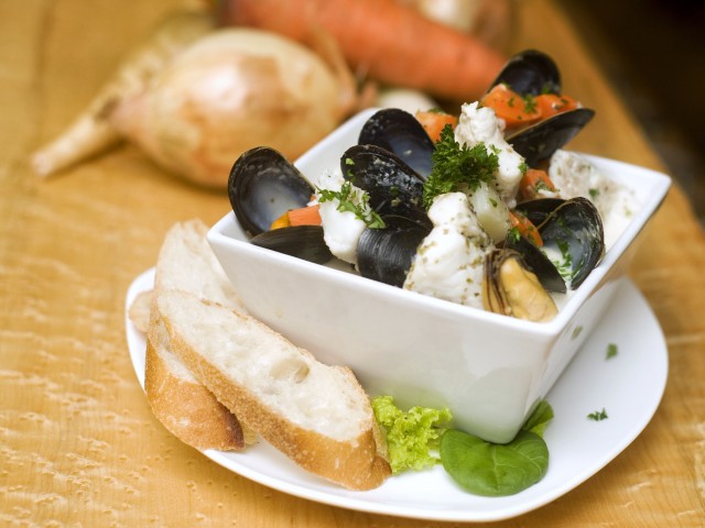 Mateus Bistro Seafood Chowder
