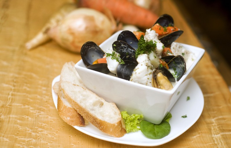 Mateus Bistro Seafood Chowder