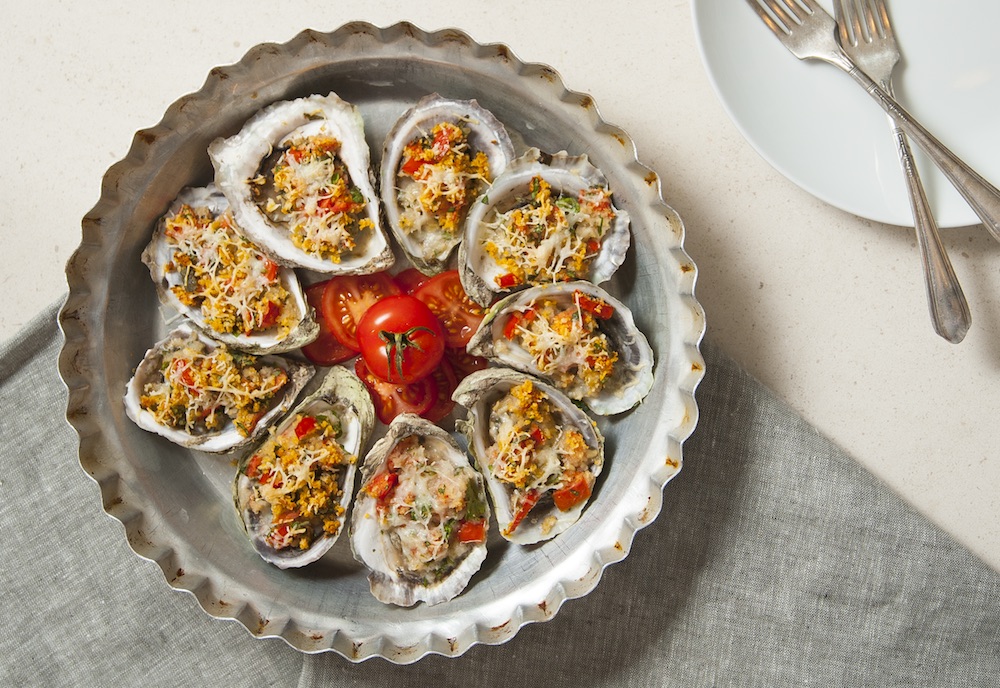 Nova Scotia Oysters Rockefeller