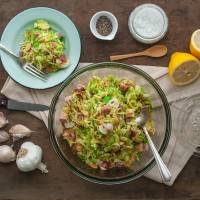 Brussel Sprout Chiffonade