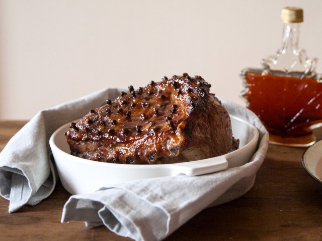 Maple Blueberry Pork Roast