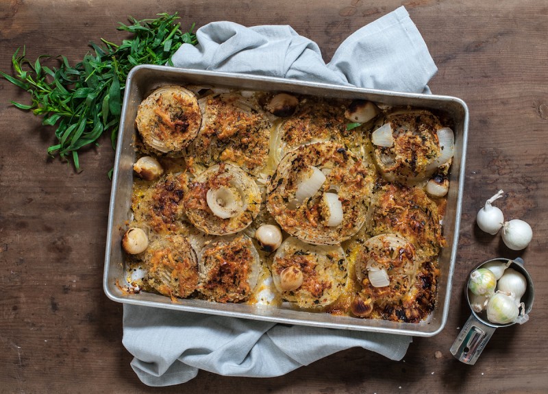 Sweet Onion Gratin