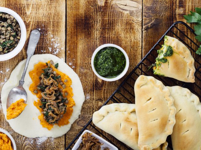 Lentil Calzones