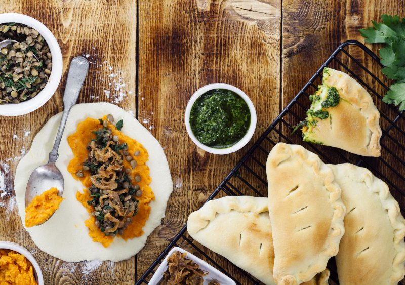 Lentil calzones
