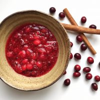 photo of: cranberry sauce